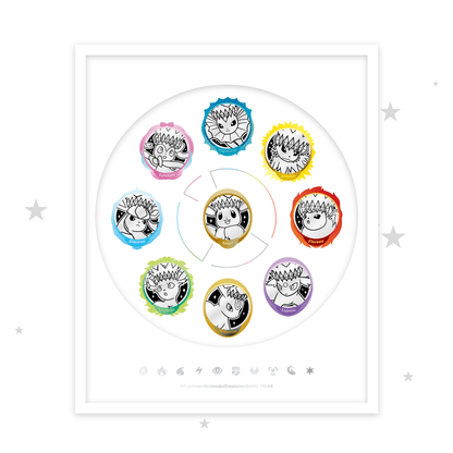 [PRE-ORDER] Pokémon S-Chinese Grand Terastal Gathering Coin Frame Set (China Gym Exclusive) - ShuppetMaster TCG
