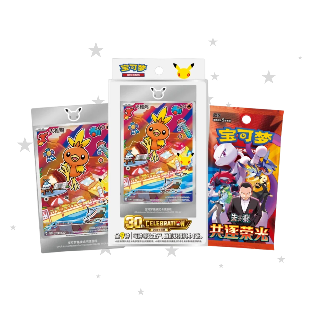 [PRE-ORDER] Pokémon S-Chinese TCG 30th Celebration First Partners 3 - ShuppetMaster TCG