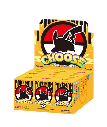 [PRE-ORDER] POPMART x Pokémon China - Pokémon Encounters: My Partner Series Blind Box (Full Case of 9) - ShuppetMaster TCG