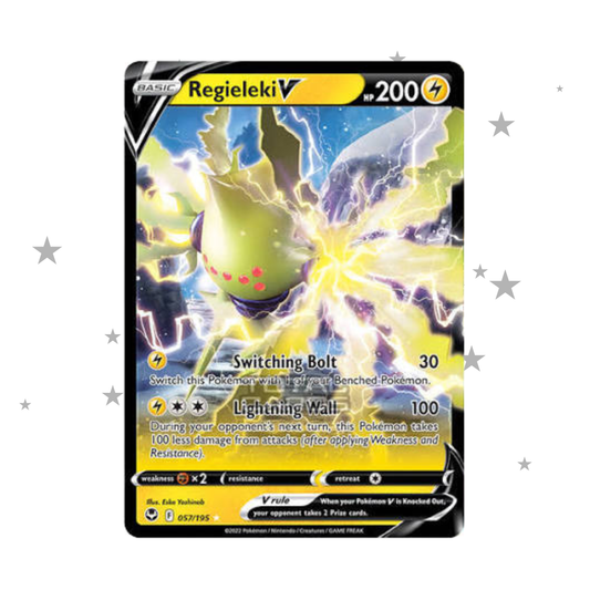 Regieleki V 057/195 - Silver Tempest - English 🇬🇧 - ShuppetMaster TCG