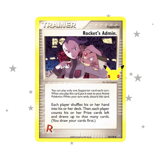 Rockets Admin Holo 86/109 Celebrations English - 🇬🇧 - ShuppetMaster TCG