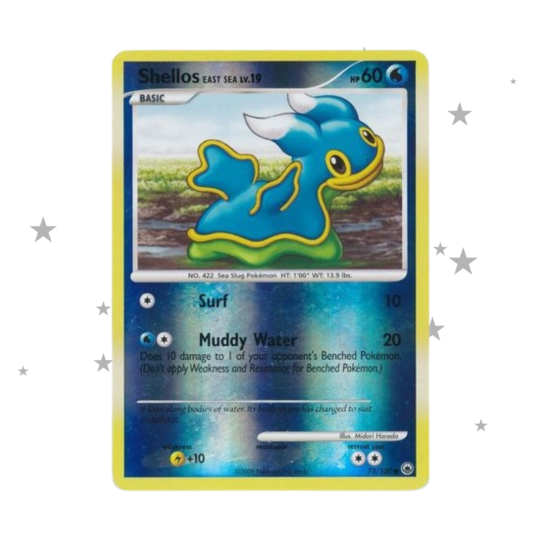 Shellos (East Sea) 73/100 Reverse Holo - Majestic Dawn - English 🇬🇧 - ShuppetMaster TCG