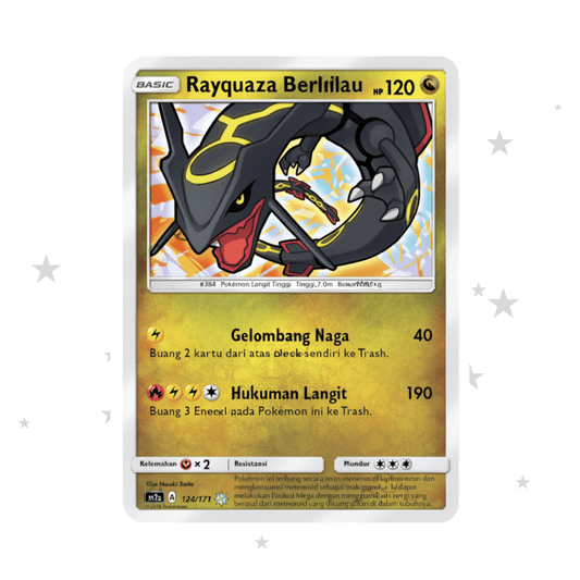 Shining Rayquaza 124/171 - AS2A - Indonesian 🇮🇩 - ShuppetMaster TCG