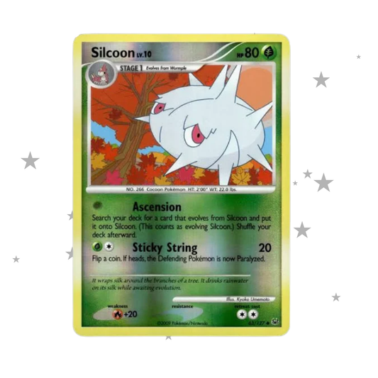 Silcoon 63/127 Reverse Holo - Platinum - English 🇬🇧 - ShuppetMaster TCG