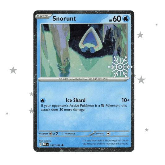 Snorunt 037/193 Snowflake Stamp Promo (Sealed) - English 🇬🇧 - ShuppetMaster TCG