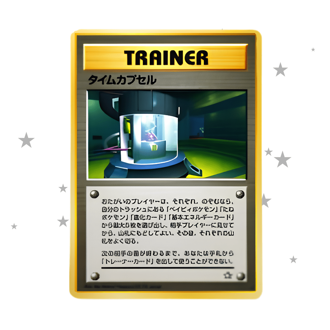 Time Capsule (Trainer) Neo Genesis 2000 - Japanese 🇯🇵 - ShuppetMaster TCG