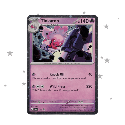 Tinkaton SVP140 Cosmo Holo Black Star Promo - English 🇬🇧 - ShuppetMaster TCG