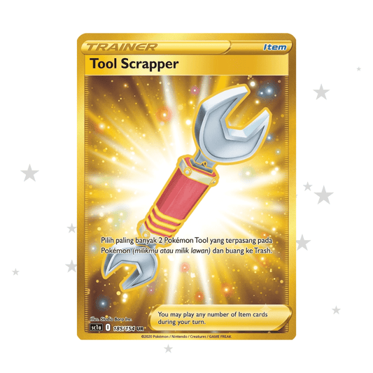Tool Scrapper 185/154 UR Holo - SC1AI - Indonesian 🇮🇩 - ShuppetMaster TCG