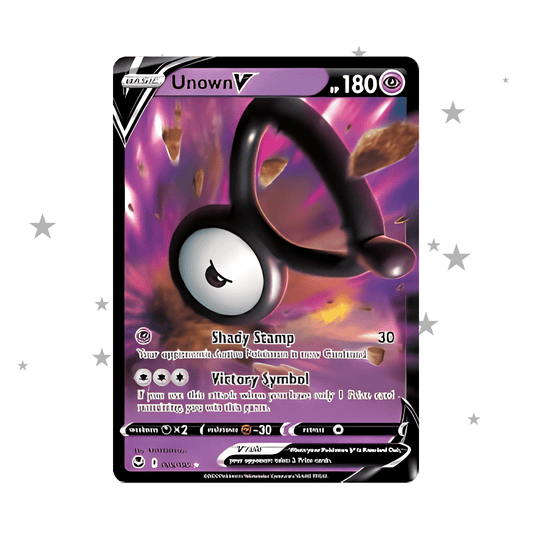 Unown V 065/195 - Silver Tempest - English 🇬🇧 - ShuppetMaster TCG
