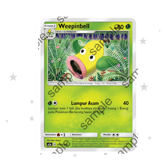 Weepinbell 013/171 C - AS2A - Indonesian 🇮🇩 - ShuppetMaster TCG
