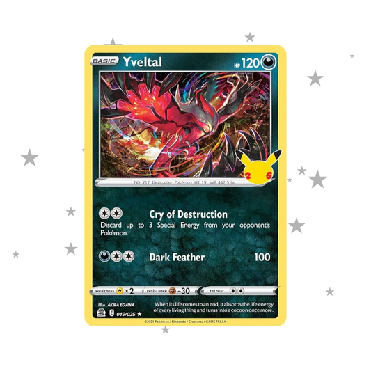 Yveltal 019/025 Celebrations - English 🇬🇧 - ShuppetMaster TCG